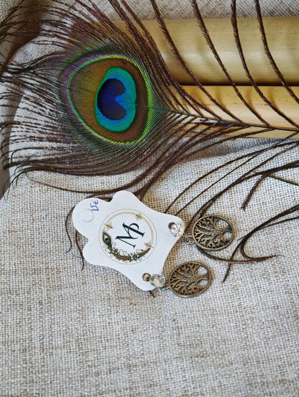 Harmonie Sacrée – Boucles d'Oreilles Fleur de Vie