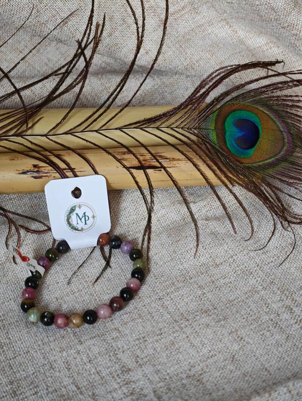 Éclats d'Harmonie – Bracelet Tourmaline Multicolore
