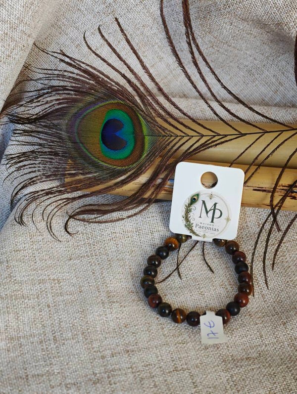 Les Trois Gardiens – Bracelet Triple Protection 8 mm
