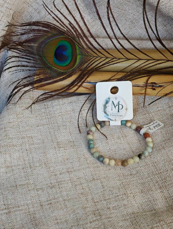 Douce Évasion – Bracelet Amazonite 6 mm
