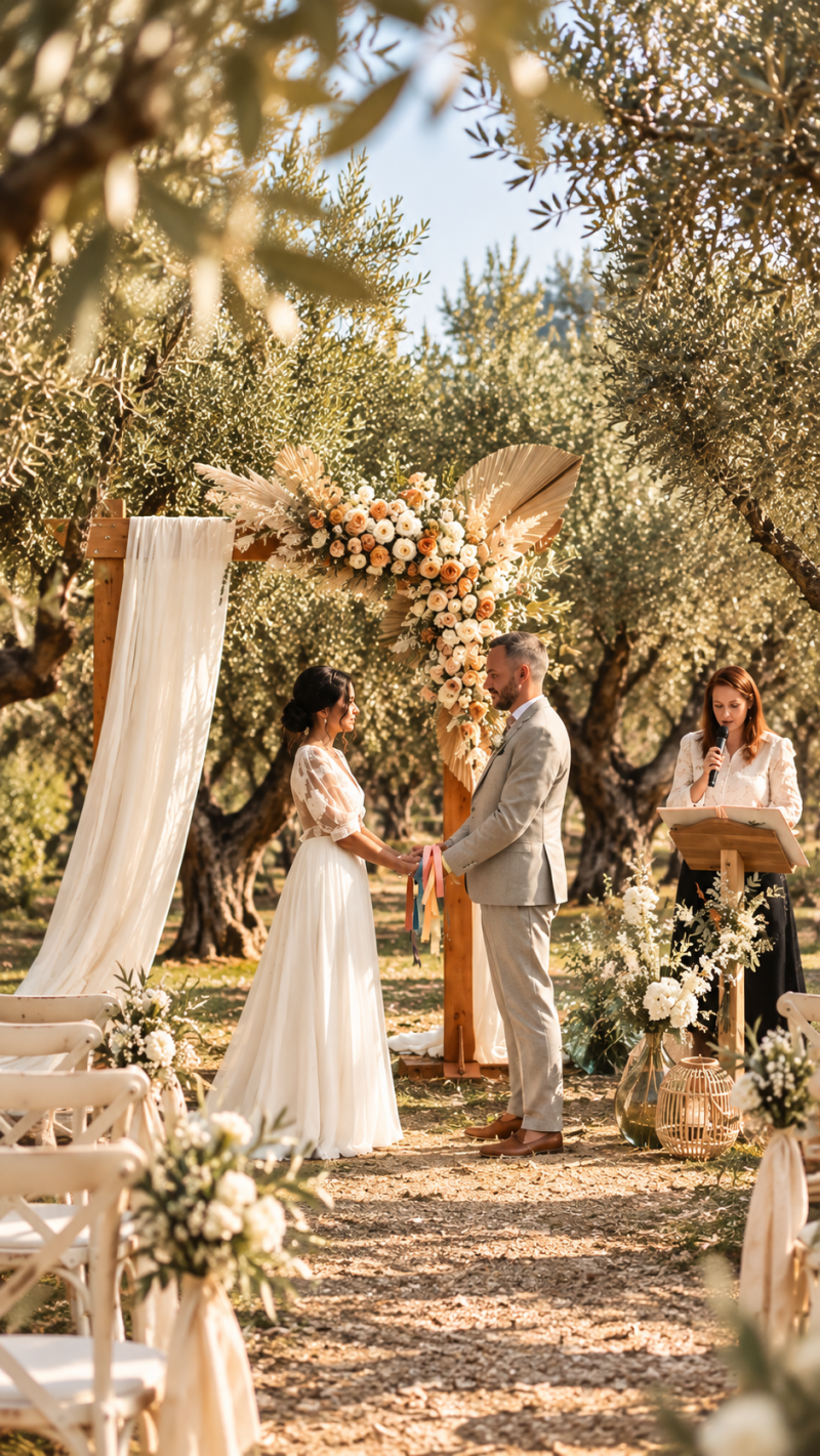 Lieu de cérémonie de mariage en Provence – cadre élégant et romantique pour une cérémonie sur-mesure