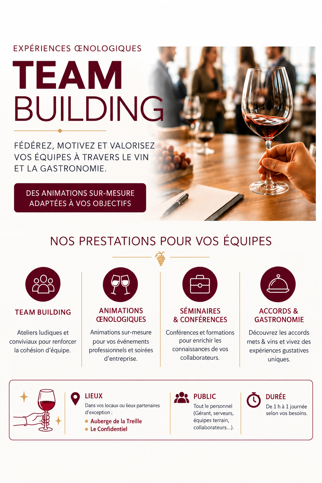 Team building oenologique 