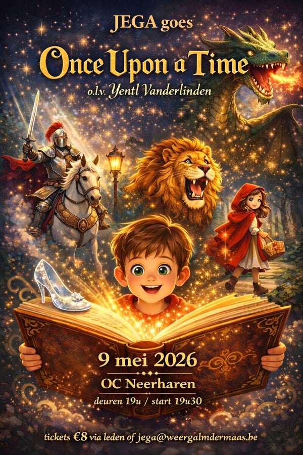 Inkomkaart JEGA Once Upon a Time