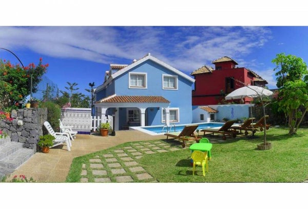 Gezinsvilla Noord-Tenerife | Privé Zwembad & Zeezicht | Las Aguas