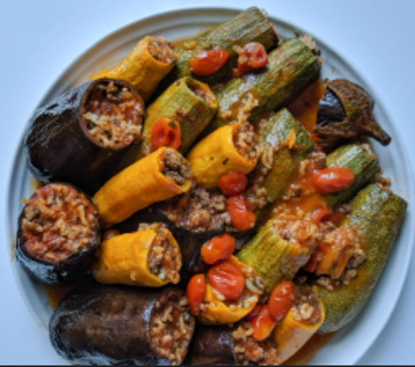 Mahashi (stuffed vegetables)