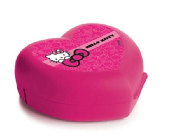 Snackdoosje 'Hart', Hello Kitty, Roze