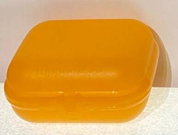 Eco Snackdoos Large, Oranje