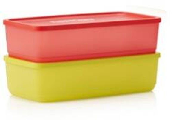 Set Cubix 2x 1.4L, Geel/Rood