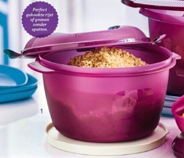 Tupperware Maxi Rijstkoker 3L, Paars