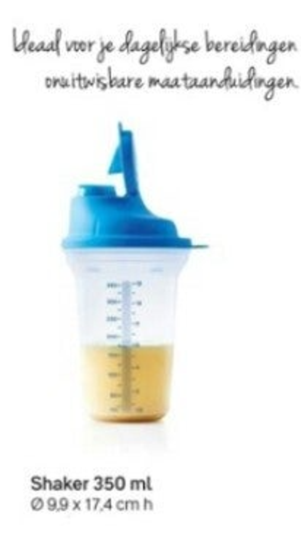 Shaker 350 ml, Blauw