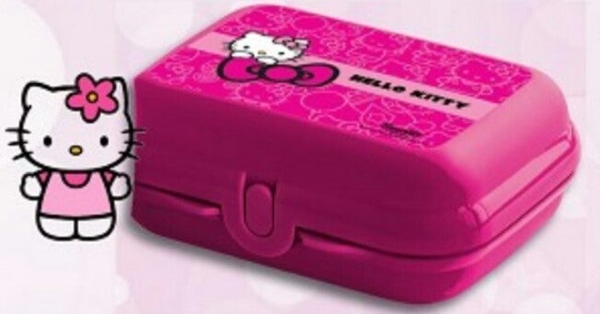Snackdoosje Hello Kitty, Medium, Roze