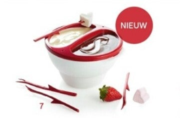 Allegra Micro Delice/Chocolade fondue, Rood
