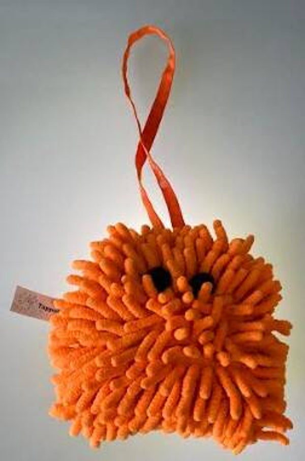 Eco Badspons 'Monstertje', Nieuw, Oranje