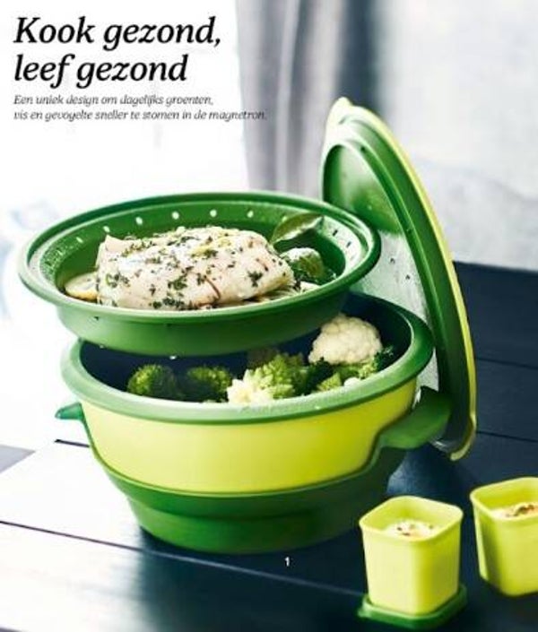 MicroGourmet Stoompan, Groen