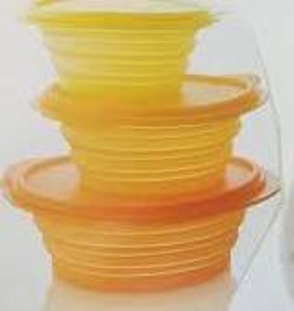 Set Mini-Max Kommen, 700ml,950ml en 2l, Oranje