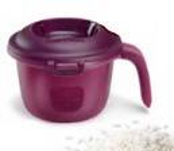 Tupperware Mini Rijst & Graankoker, 550ml, Paars