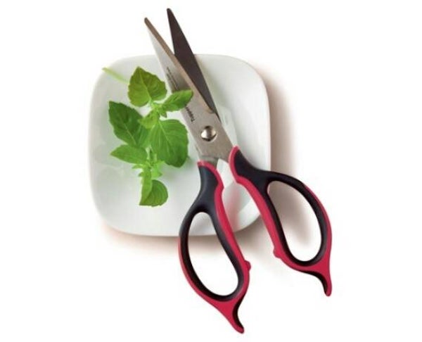 Ergonomische Keukenschaar, Rood