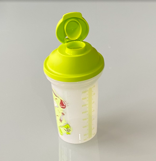 Shaker met Maataanduiding, 600ml, Blauw