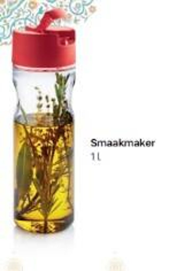Smaakmakers Schenkfles 1L, Rood