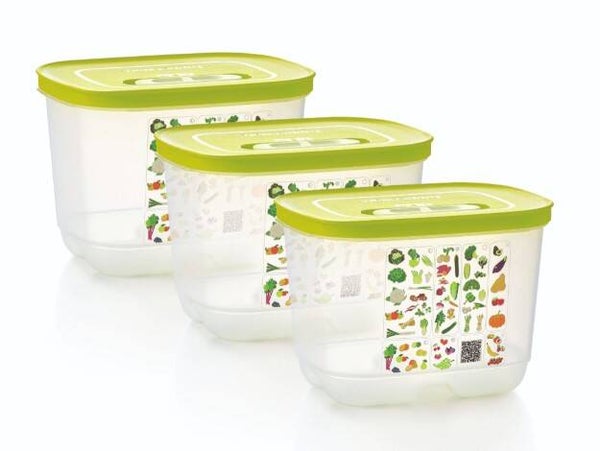 VentiSmart Vershouddozen Set, 3x 1,8L, Lime