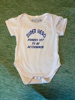 Super Hero Boy onesies 9m - 12m