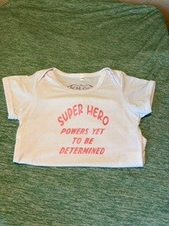 Super Hero Girl Onesie 9m-12m