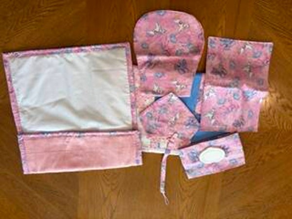 Unicorn Baby Blanket Set