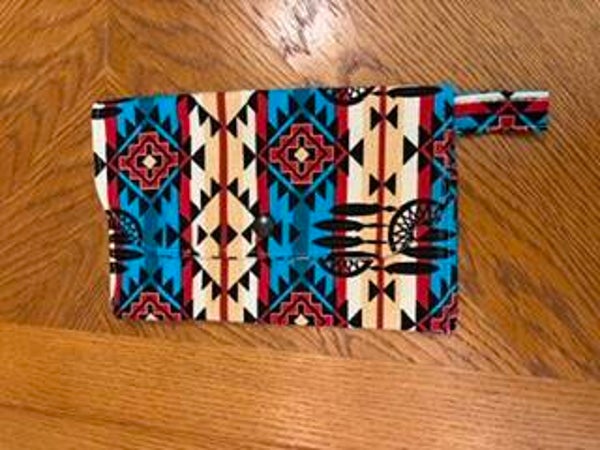 Blue and Yellow Native Design
