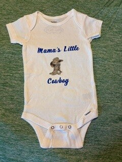 Momma's Little Cowboy 3m-6m