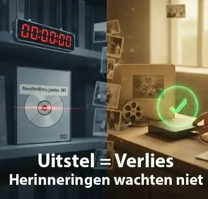 Uitstel bij digitaliseren kan leiden tot verlies van dierbare herinneringen