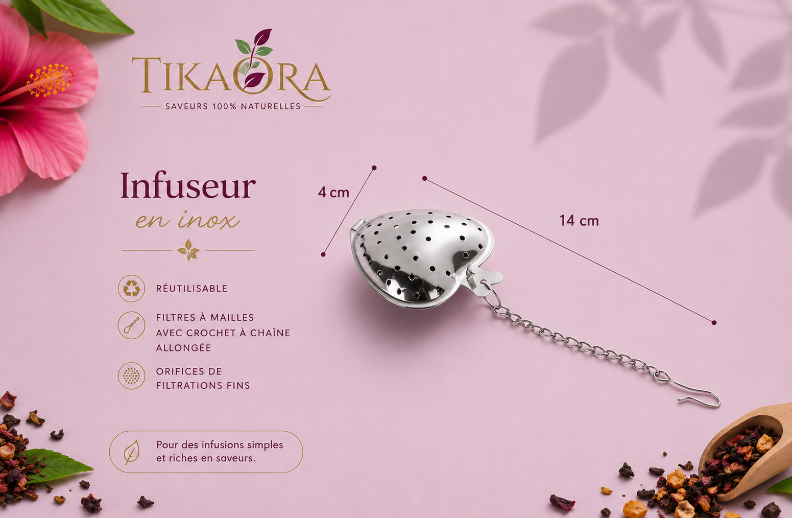Infuseur coeur