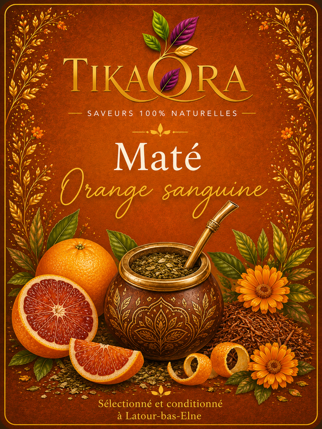 Maté Orange sanguine