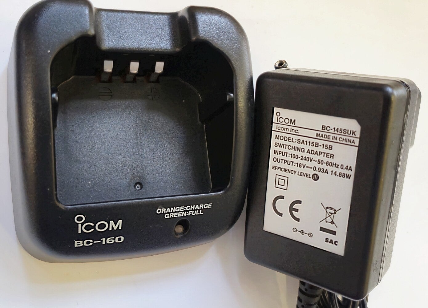 Icom BC-160 charger (Used)