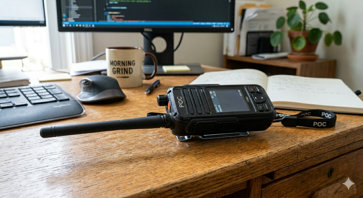 How do PoC radios work