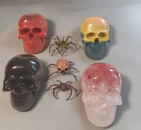 Kleinere Deko Totenkopfschädel