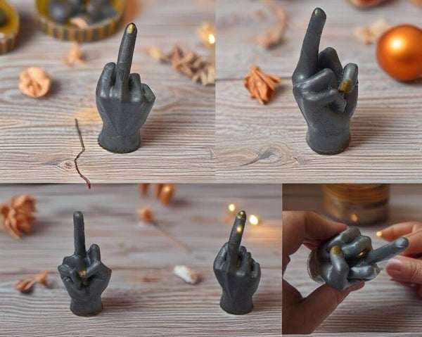 B-Ware Stinkefinger mit Beleuchtung