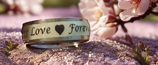 Leuchtring Love Forever Size 20