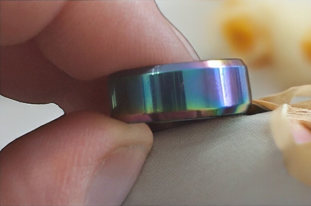 Edelstahlring Size 17