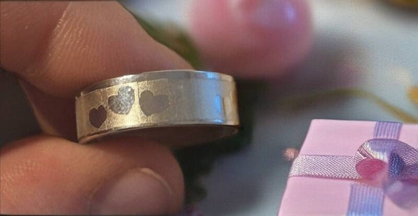 Edelstahlring Size 20
