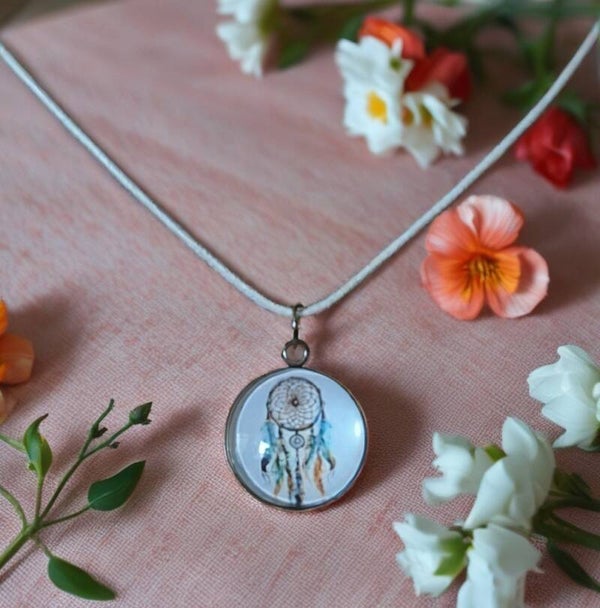 Cabochonkette Traumfänger