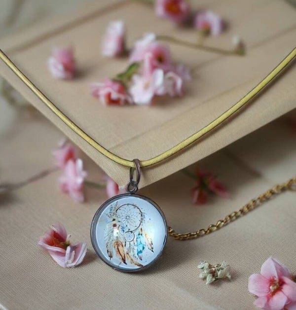 Cabochonkette Traumfänger