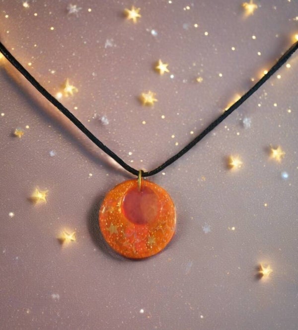 Kette Oval mit Sternchen