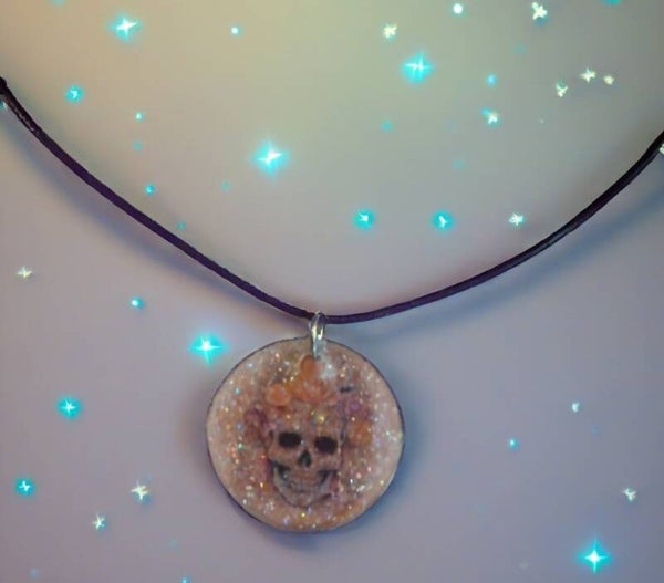 Kette Totenkopf Rund