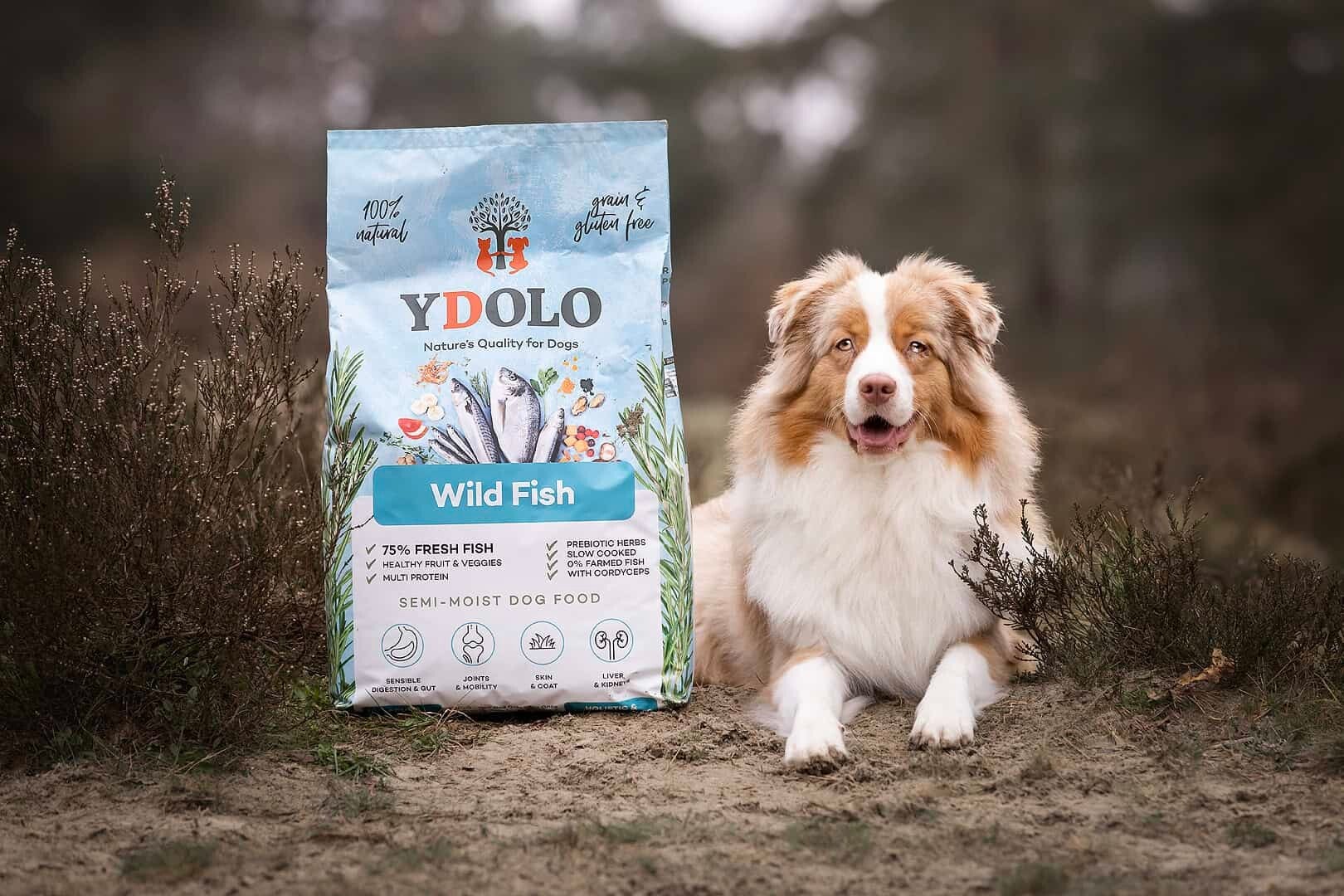 YDOLO Wild Fish Semi Moist Hondenvoer 10kg