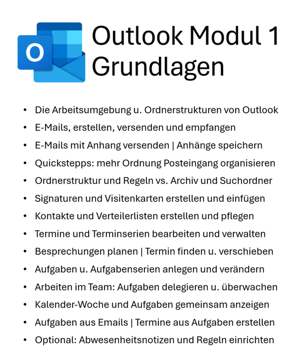 Outlook Modul 1
