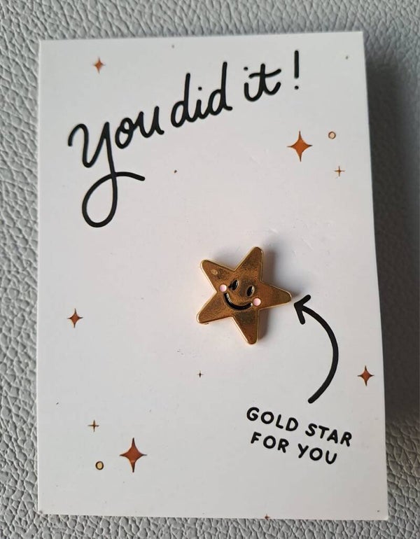 You did it!