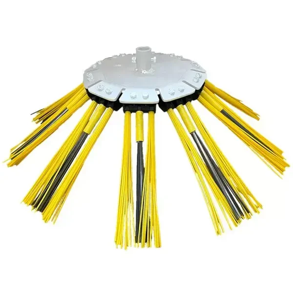 Set van 10 borstel elementen polyester/staal mix borstelharen | PRO 66