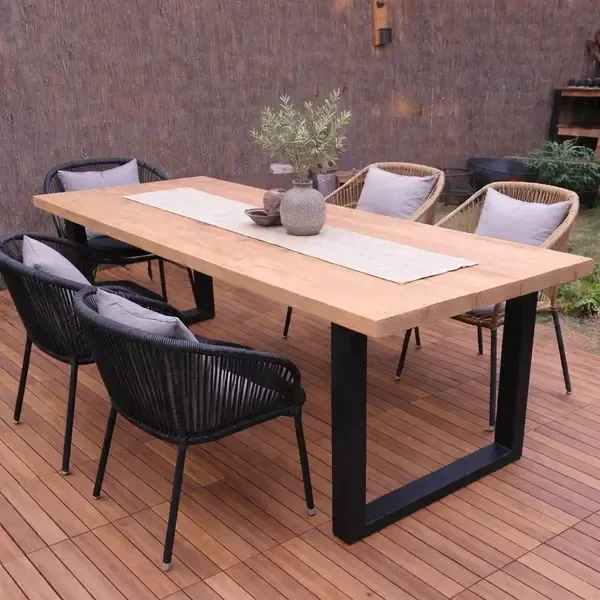 Houten eettafel op maat laten maken | Handgemaakt van massief douglashout