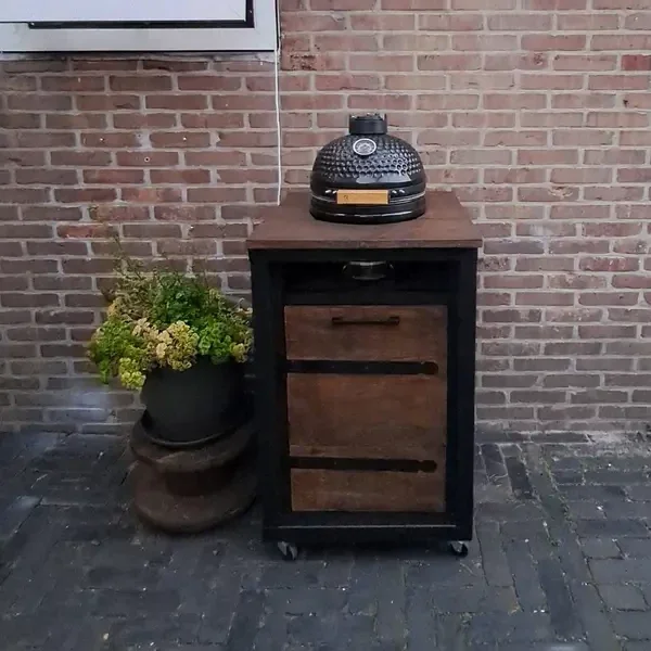 Houten BBQ tafel & buitenkeuken op maat laten maken | Handgemaakt van massief hout