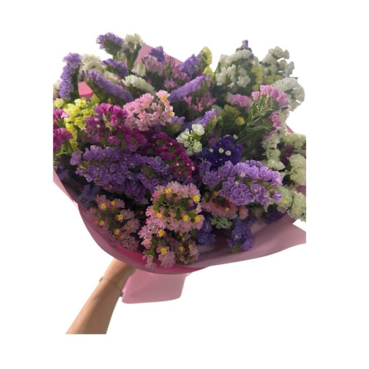 Statice flowers bouquet